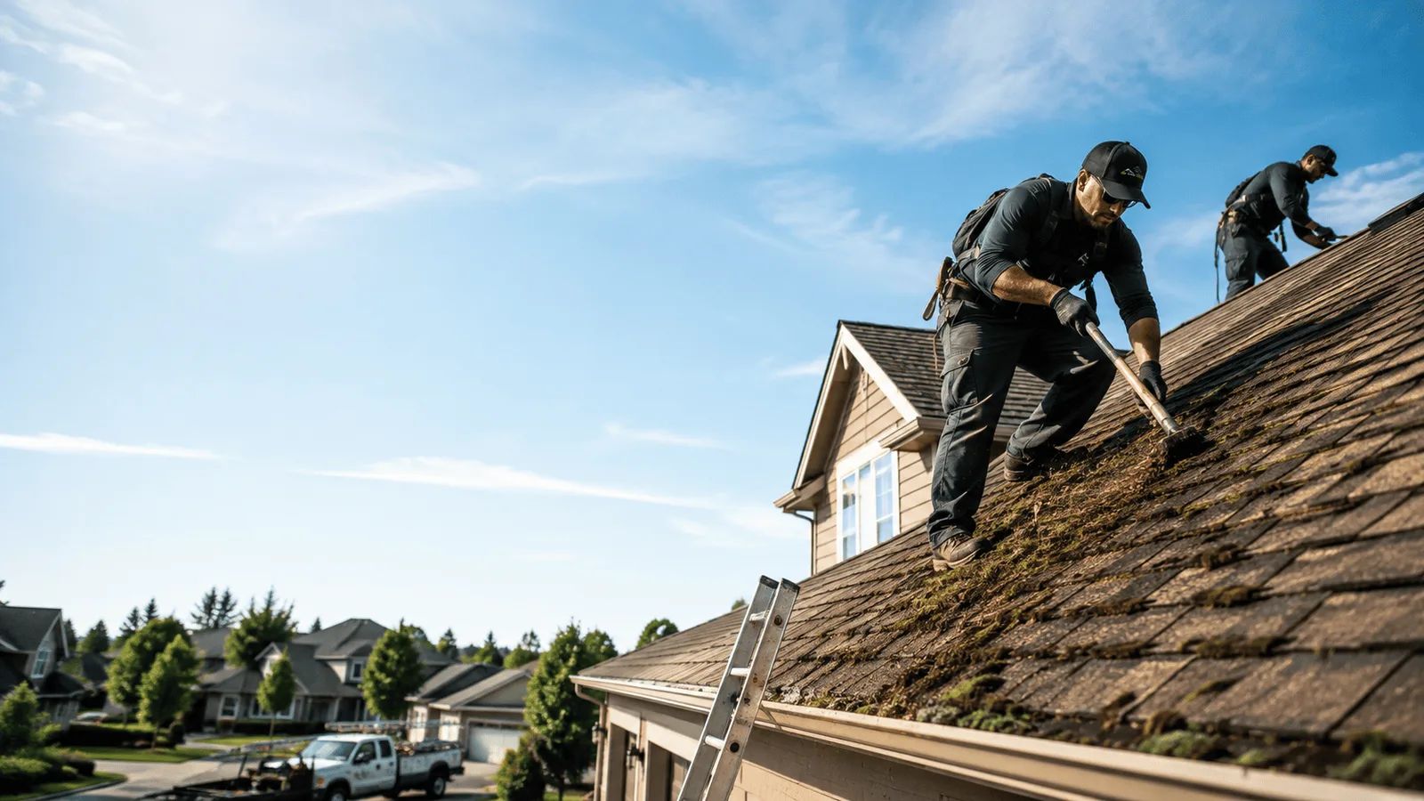 Roof Moss Removal in Weikert, PA near me